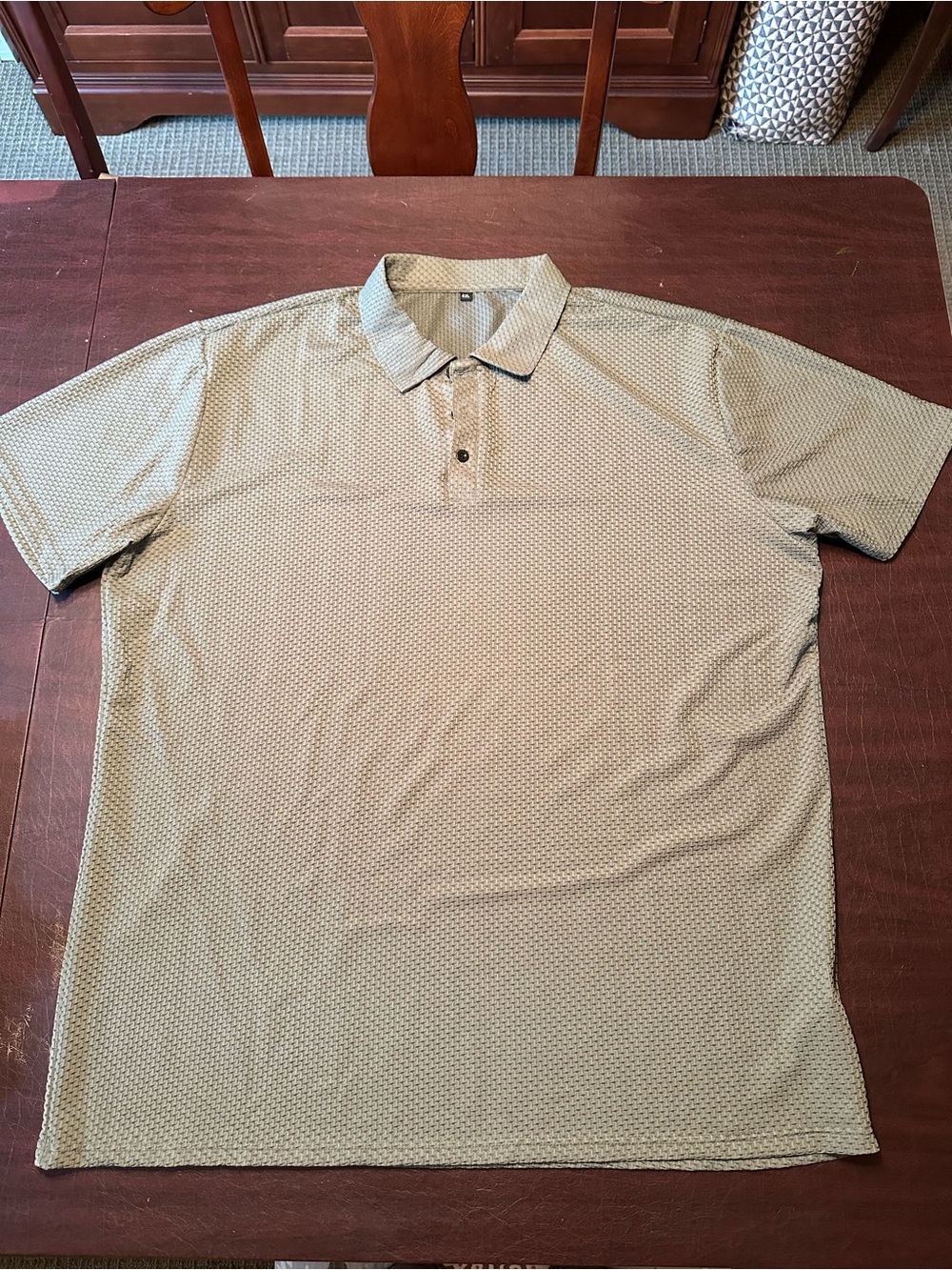 Mens 4xl Breeze polo collared shirts. Set of 3, Black/olive/maroon. New